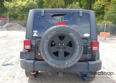 2012 Jeep Wrangler Sahara из США, поврежденный, VIN 1C4AJWBG3CL173612